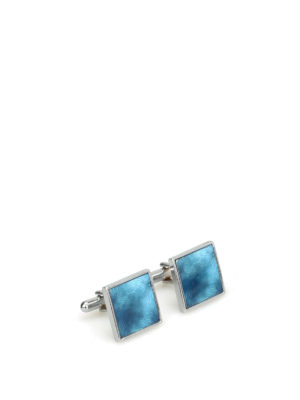 Maria Enrica Nardi: Cufflinks - Emerald Ocean cuff links