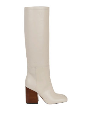 Marni: Stiefel - Stiefel - Weiß