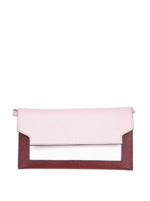 Marni: pochette - Borsa portafoglio Bellows in tre colori