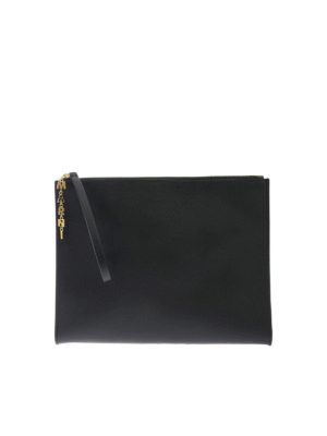 Marni: Bolso clutch - Bolso Clutch - Negro