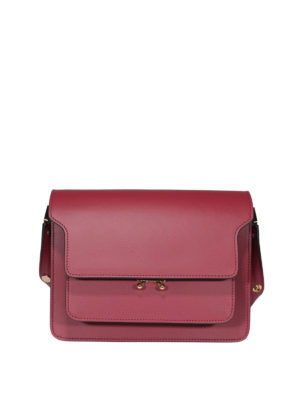 Marni: shoulder bags - Trunk leather bag