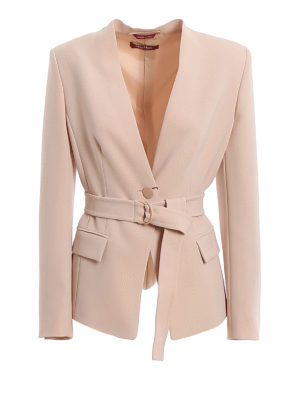 Max Mara: Blazer - Blazer - Nude