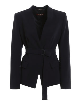 Max Mara: Blazer - Blazer - Dunkelblau