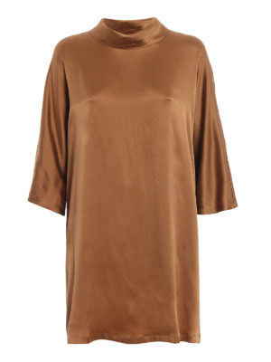 Max Mara: blouses - Tunisi silk satin blouse