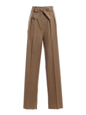 Max Mara: casual trousers - Plata trousers