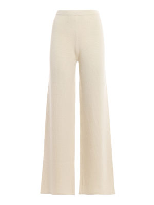 Max Mara: casual trousers - Provino wool and cashmere trousers