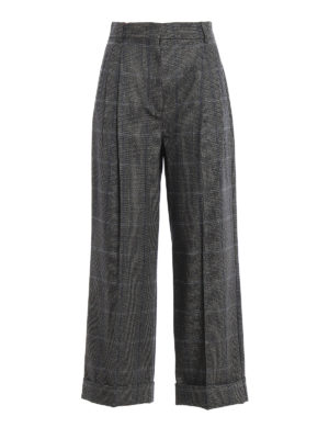 Max Mara: casual trousers - Street lurex trousers