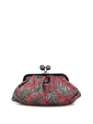 Max Mara: pochette - Pasticcino Bag Mini in tessuto jacquard