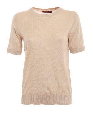 Max Mara: Suéteres con cuello pico - Suéter Cuello Redondo - Just-Studio