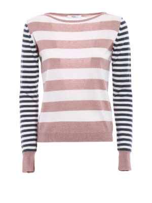 Max Mara: crew necks - Marica silk and cashmere sweater