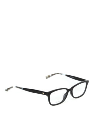 Max Mara: Occhiali - Occhiali da vista con terminali marmorizzati