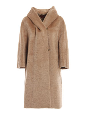 Max Mara: knee length coats - Urlo hooded coat