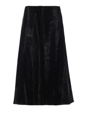 Max Mara: gonne al ginocchio  e longuette - Gonna svasata Calca effetto persiano