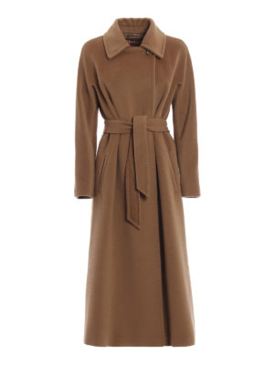 Max Mara: cappotti lunghi - Cappotto lungo Didone color cammello