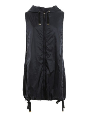 Max Mara: Kurze Daunenjacken - Daunenjacke - Blau