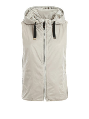 Max Mara: Kurze Daunenjacken - Daunenjacke - Hellbeige