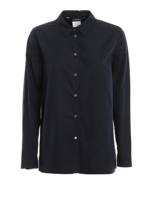 Max Mara: Hemden - Hemd - Blau