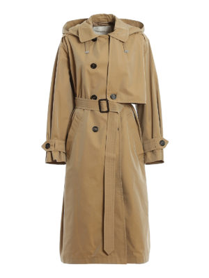 Max Mara: Gabardinas - Btrench-Maxmara The Cube - Beis