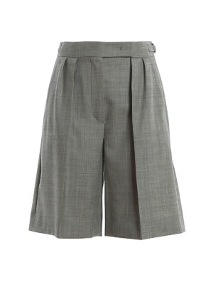 Max Mara: Hosen Shorts - Shorts - Grau