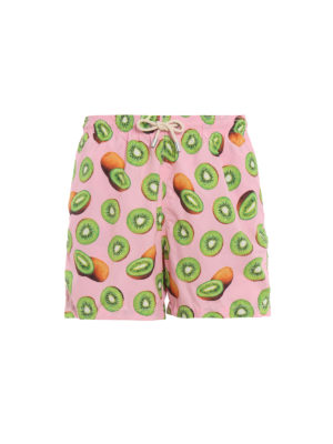 MC2 SAINT BARTH: Costumi piscina e boxer - Boxer da mare Lighting con stampa kiwi