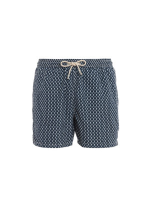 MC2 SAINT BARTH: Costumi piscina e boxer - Boxer da mare Lighting Micro con stampa pesci