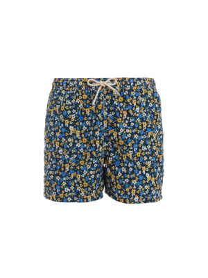 MC2 SAINT BARTH: Costumi piscina e boxer - Boxer da mare Lighting Micro stampa fiori