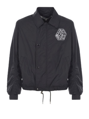MCQ: giacche casual - Giacca a vento con patch Mcq Cube