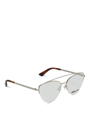 MCQ: Occhiali - Occhiali da vista in metallo con doppio ponte