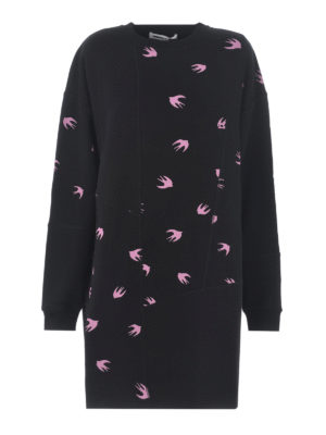 MCQ: abiti al ginocchio - Abito stampa Swallow