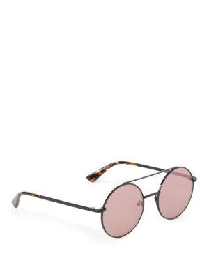 Mcq: sunglasses - Black metal  sunglasses