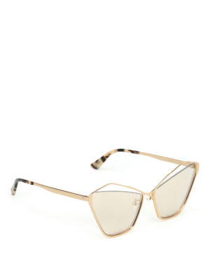 MCQ: occhiali da sole - Occhiali da sole a occhi di gatto con cut out