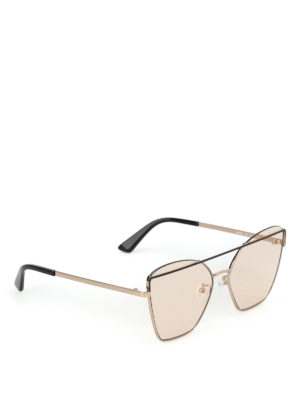 MCQ: occhiali da sole - Occhiali da sole a occhi di gatto in metallo