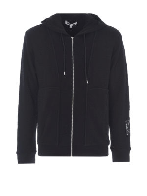 MCQ: Felpe e maglie - Felpa in cotone con patch logo sulla manica