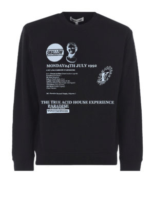 MCQ: Felpe e maglie - Felpa in cotone con stampe