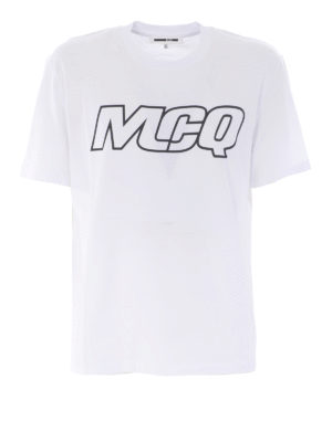 MCQ: t-shirts - Logo print jersey T-shirt