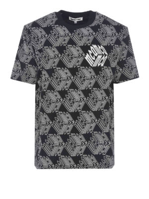 MCQ: t-shirt - T-shirt con stampa Mcq Cube all over