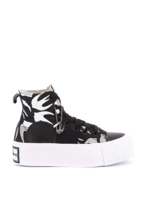 MCQ: trainers - Plimsoll platform sneakers
