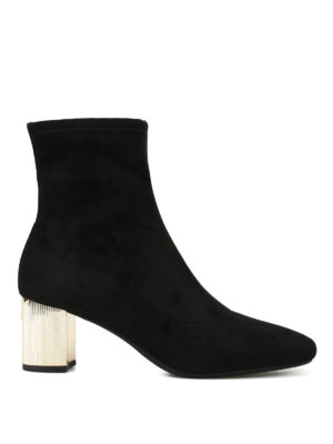 MICHAEL KORS: tronchetti - Stivaletti stretch Paloma Flex tacco specchio