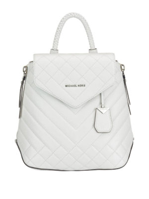 MICHAEL KORS: zaini - Piccolo zaino in pelle trapuntata