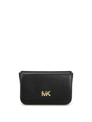 MICHAEL KORS: marsupi - Marsupio Mott in pelle nera