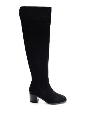 MICHAEL KORS: stivali - Stivali camoscio Paulette