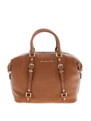 MICHAEL KORS: Bowling - Bowling Tasche - Hellbraun