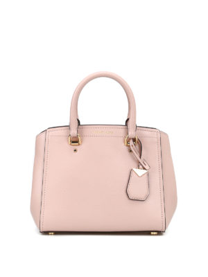 MICHAEL KORS: bauletti - Bauletto medio Benning rosa confetto