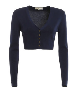 MICHAEL KORS: Cárdigans - Cárdigan - Azul