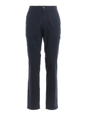 MICHAEL KORS: casual trousers - Stretch cotton chino trousers