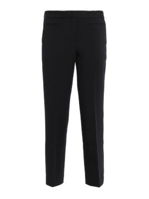 MICHAEL KORS: pantaloni casual - Pantaloni capri in crepe stretch