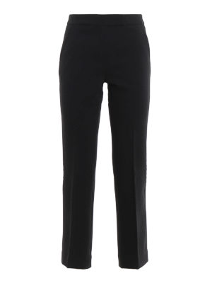 MICHAEL KORS: Pantalones casual - Pantalón Casual - Negro