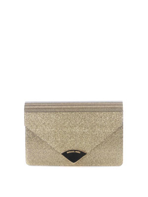 MICHAEL KORS: pochette - Clutch a busta in PVC Barbara