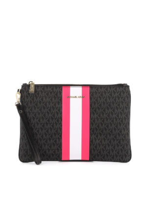 MICHAEL KORS: clutches - Neon band clutch