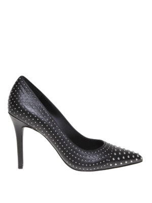 MICHAEL KORS: court shoes - Claire studded leather pumps